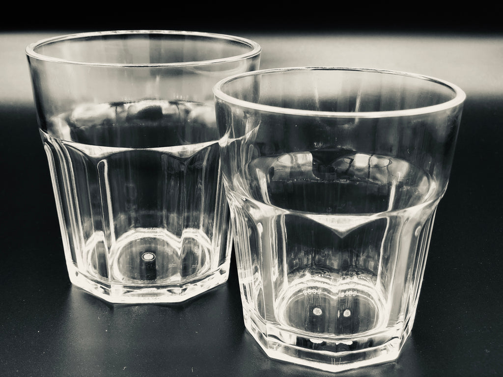 Three 210ml Tritan "glasses"